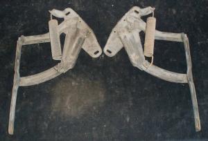 1976 Pontiac Ventura hood hinge pair