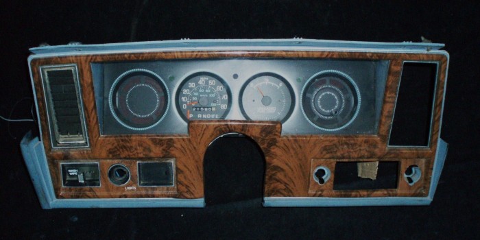 1978 Chevrolet Nova instrumenthus