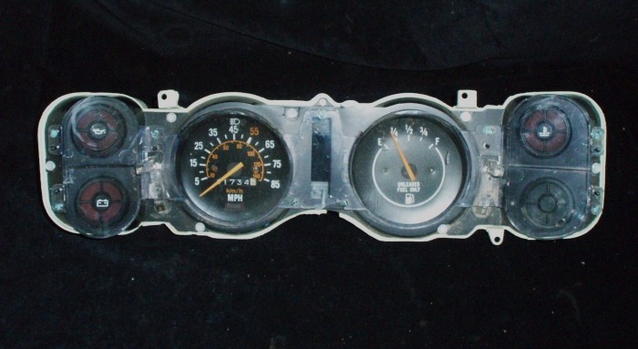 1980 Chevrolet Camaro instrumenthus