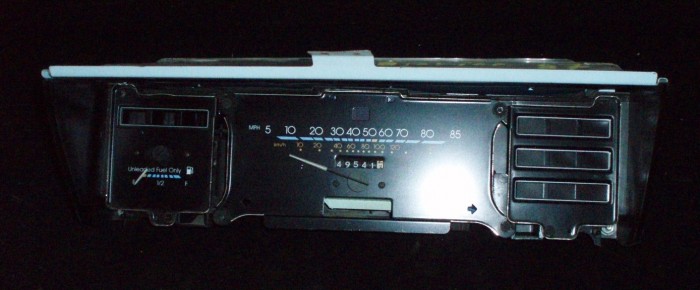 1987 Chevrolet Caprice instrumenthus