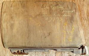 1968 Pontiac Tempest 2dr ht    side window right front