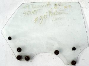 1969 Pontiac Tempest 4dr ht   side window right rear