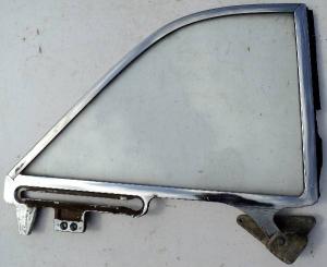1961 Ford Galaxie 2 dr cab   side window right rear
