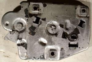 1968 Cadillac  trunk lock mechanism
