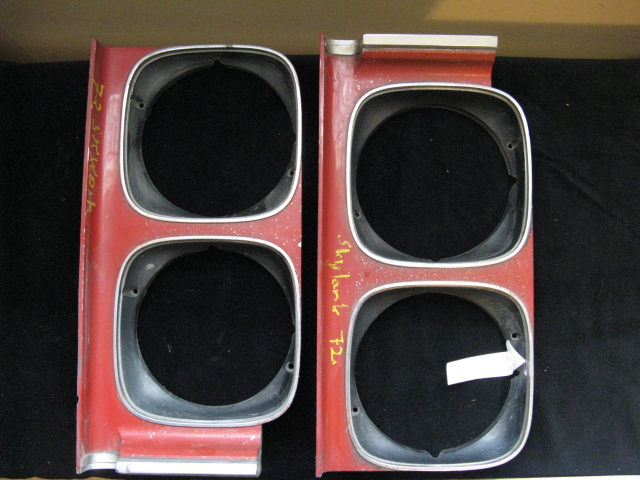 1972 Buick Skylark headlight door