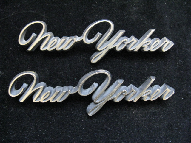 1966 Chrysler New Yorker Emblem