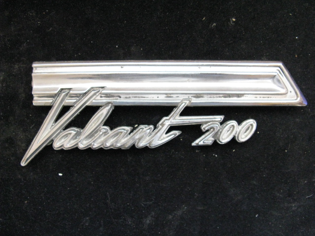 1966 Plymouth Valiant 200 Emblem