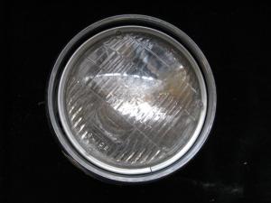 1962 Cadillac headlight pot with headlight door inner left