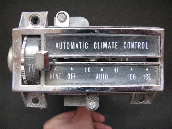 1967 Cadillac Automatisk Klimatkontroll värmereglage