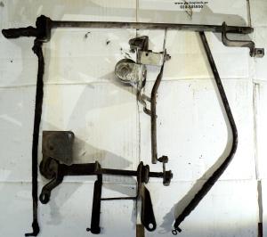 1955  DeSoto Fireflite   291 Hemi    gear shift brace
