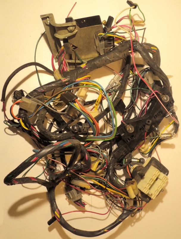 1963   Cadillac     wiring harness under the dashboard  