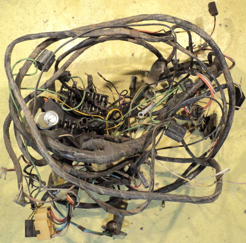 1961 Oldsmobile 98   wiring harness under the dashboard   (no AC, no electric windows)