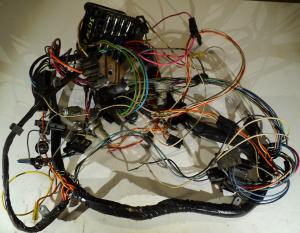 1969   Oldsmobile 98    wiring harness under the dashboard