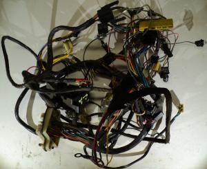 1962   Cadillac Fleetwood    wiring harness under the dashboard