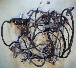 1958   Buick Special      wiring harness under the dashboard   no AC