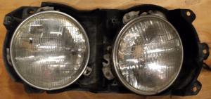 1969  Chrysler right headlight pot