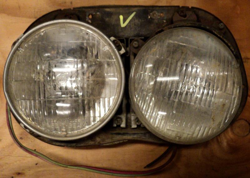 1958 Thunderbird             headlight pot   left