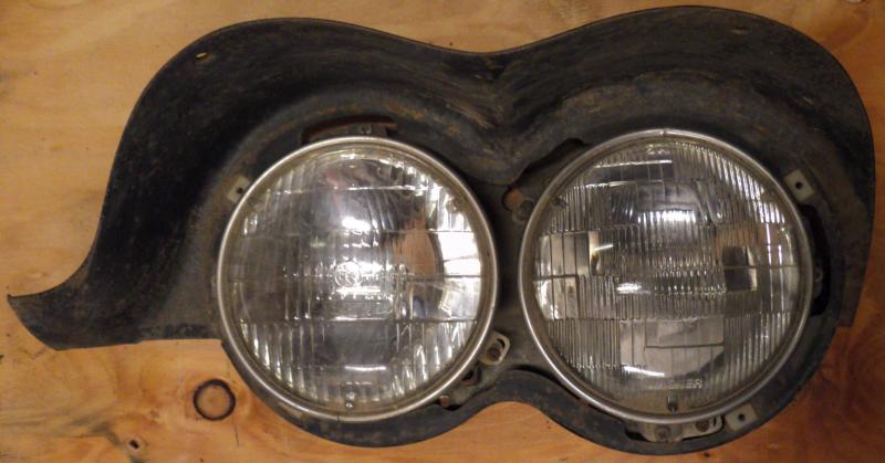 1959  Plymouth Fury          headlight pot   left