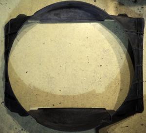 1973 Oldsmobile 98    fan cover