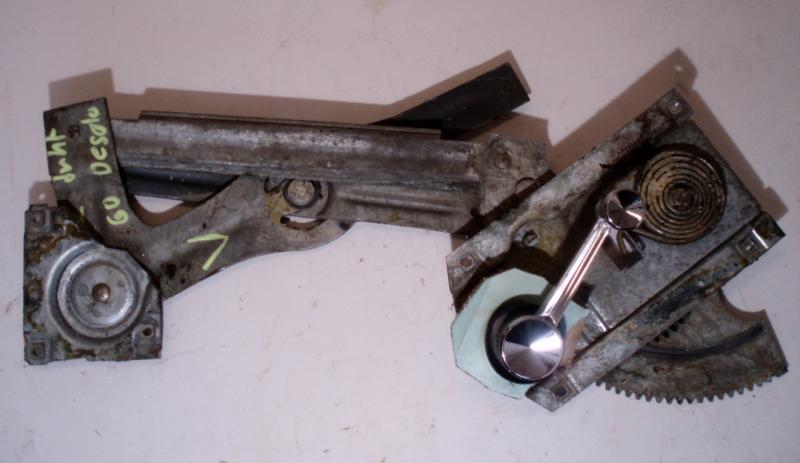 1960 DeSoto 2dr ht window crank mechanism left