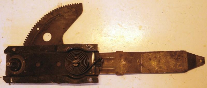 1972 Ford Torino 2 dr ht window mechanism right front