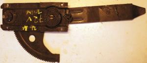 1972 Ford Torino 2 dr ht fönster vevmekanism vänster fram