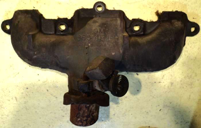 1964 Oldsmobile 330   grenrör vänster     380145 LH , spjäll ok.