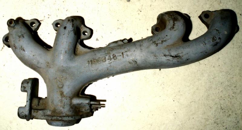 1961 Buick 401 exhaust manifold right (working gate - bimetall feather is missing)  1136348-1 