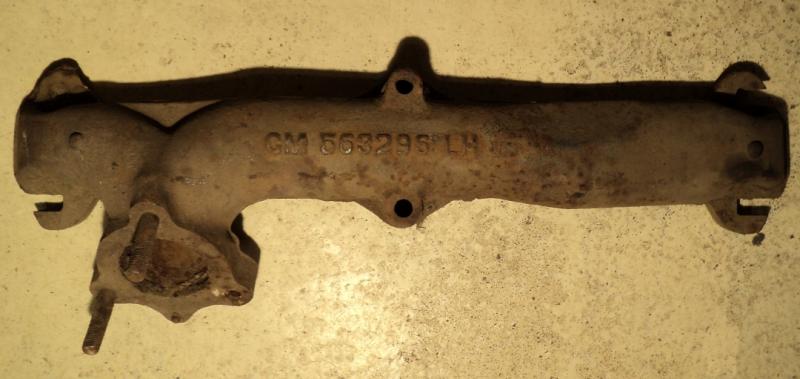 1955 Oldsmobile exhaust manifold left 563296