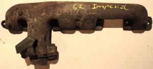 1962  Chrysler Imperial  413 grenrör höger (fast spjäll) 2205535