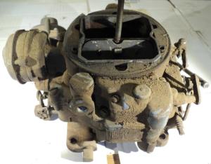 1955  DeSoto Fireflite   291 Hemi    carburetor  Carter   4-bbl