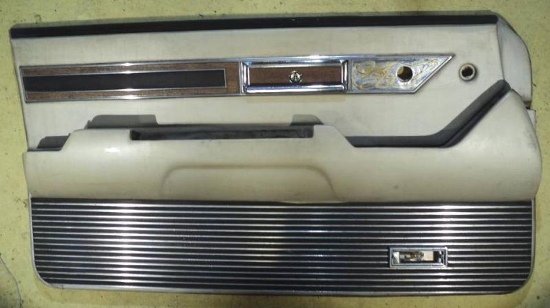 1967  Chrysler Imperial  2dr ht door panel and light left