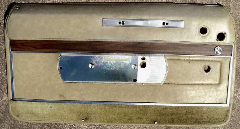 1968 Buick Electra 2dr ht door panel    left and right   .  Only in stor