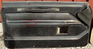 1970 Cadillac 2dr ht door panels   left and right.  Only in stor