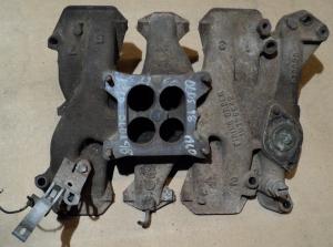 1960 Oldsmobile 394 intake manifold  4-bbl        573323