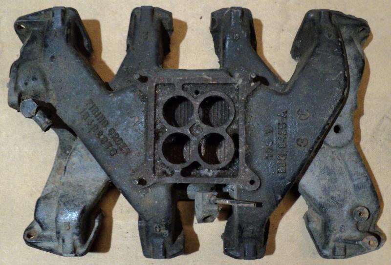 1958 Lincoln Mercury 430 insug 4 port       EDG 9425A