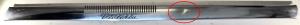 1954 Ford Victoria 2dr ht door list (a small dent see picture)       right