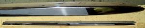 1963 Mercury    chrome strip front fender   left