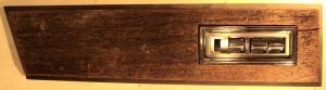 1966 Cadillac Fleetwood    power window control       left rear