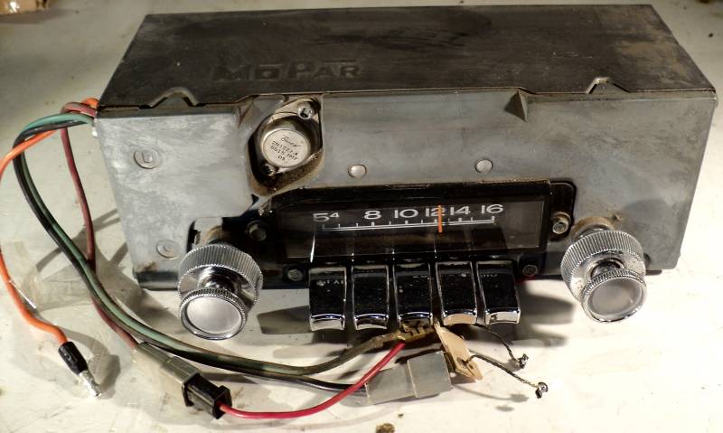 1965 Plymouth Fury  radio (ej testad)