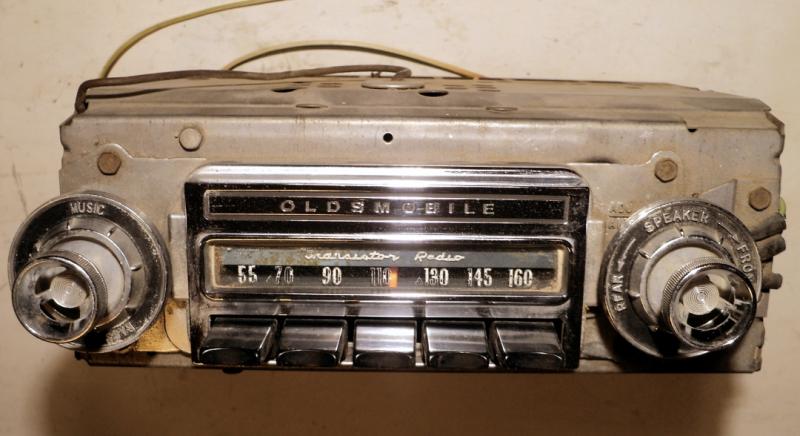 1963   Oldsmobile 98     radio (not tested)  