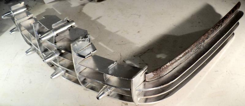 1960 Cadillac  grill part  left