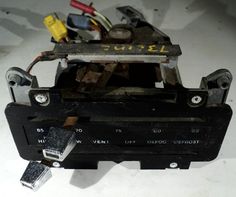 1973 Lincoln   AC   värmereglage