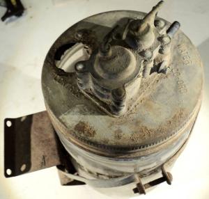 1960 Lincoln Continental    washer bottle with bracket