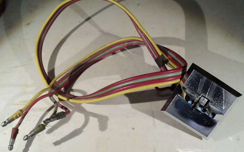 1960 Lincoln Continental    power window switch
