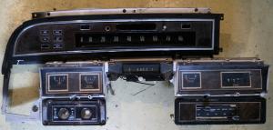 1977 Lincoln Town Car instrument housing