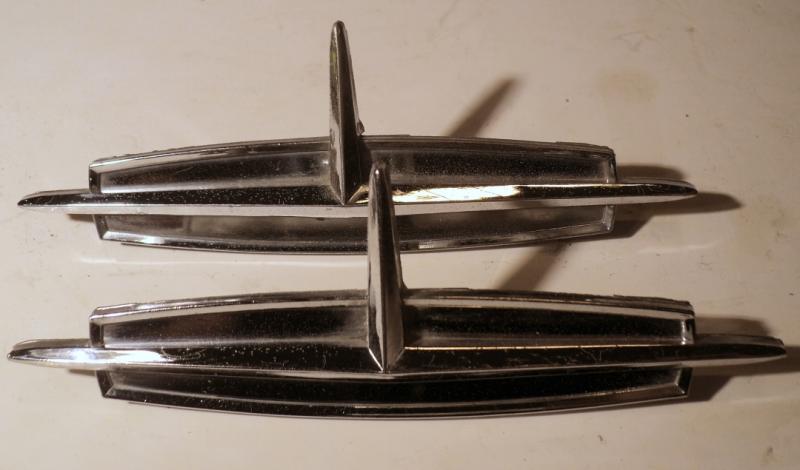 1963   Oldsmobile 98   emblem   (pair)