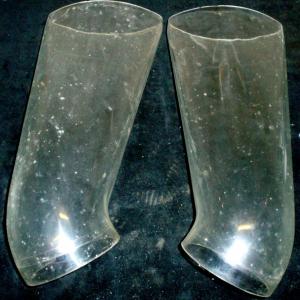 1955 Cadillac plast rör till AC par