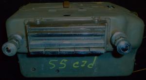 1955 Cadillac radio pitted chrome