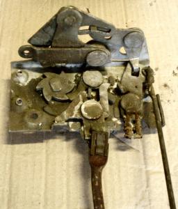 1968 Chrysler Newport 4dr sedan lockcase left front